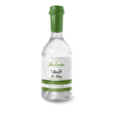 LA FAVORITE - RHUM BLANC - LA DIGUE 2021 - 52% - 70CL