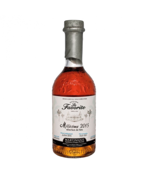 LA FAVORITE - RHUM VIEUX - 2015 - 6 ANS - 46% - 70CL