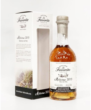 LA FAVORITE - RHUM VIEUX - BRUT DE FUT 2013 - 9 ANS - 48,5% - 70CL