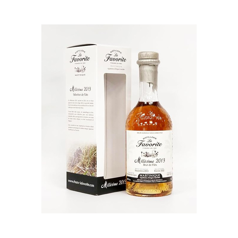 LA FAVORITE - RHUM VIEUX - BRUT DE FUT 2013 - 9 ANS - 48,5% - 70CL LA FAVORITE - RHUM VIEUX - BRUT DE FUT 2013 - 9 ANS - 48,5% - 70CL