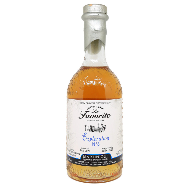 LA FAVORITE - RHUM ESB - EXPLORATION N°6 - 45% - 70CL LA FAVORITE - RHUM ESB - EXPLORATION N°6 - 45% - 70CL