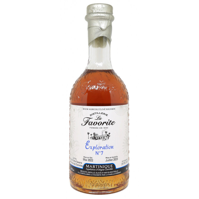 LA FAVORITE - RHUM ESB - EXPLORATION N°7 - 45% - 70CL LA FAVORITE - RHUM ESB - EXPLORATION N°7 - 45% - 70CL