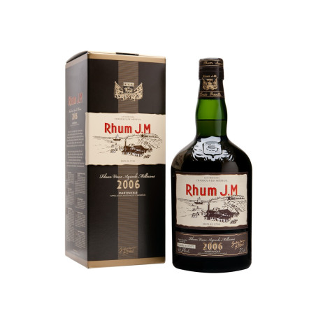 RHUM J.M - RHUM VIEUX - 2006 - 10 ANS - 43,4% - 70CL