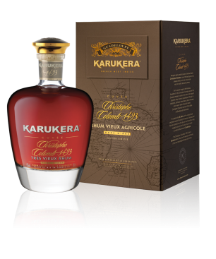 KARUKERA - RHUM VIEUX - CHRISTOPHE COLOMB 1493 - 45% - 70CL