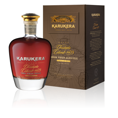 KARUKERA - RHUM VIEUX - CHRISTOPHE COLOMB 1493 - 45% - 70CL
