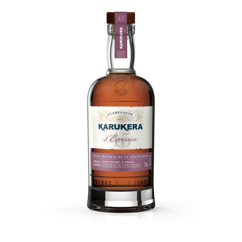 KARUKERA - RHUM AMBRÉ - L'EXPRESSION - 45% - 70CL