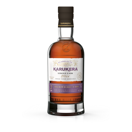 KARUKERA - RHUM VIEUX - SINGLE CASK 2014 - FUT DE BRANDY DE SHERRY - 65,1% - 70CL