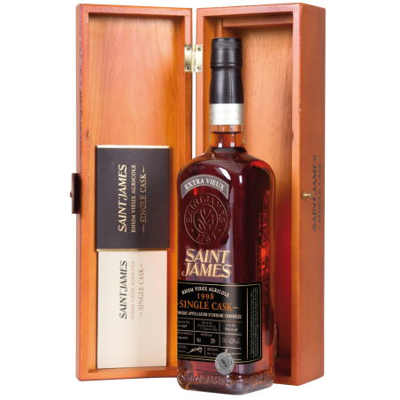 SAINT JAMES - RHUM VIEUX - SINGLE CASK - 1998 - 42,8% - 70CL