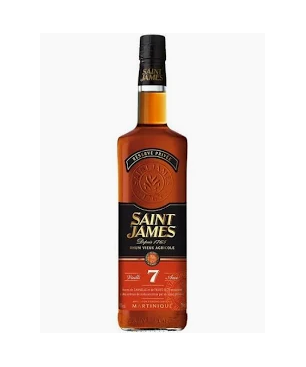 SAINT JAMES - RHUM VIEUX - 7 ANS - 43% - 70CL