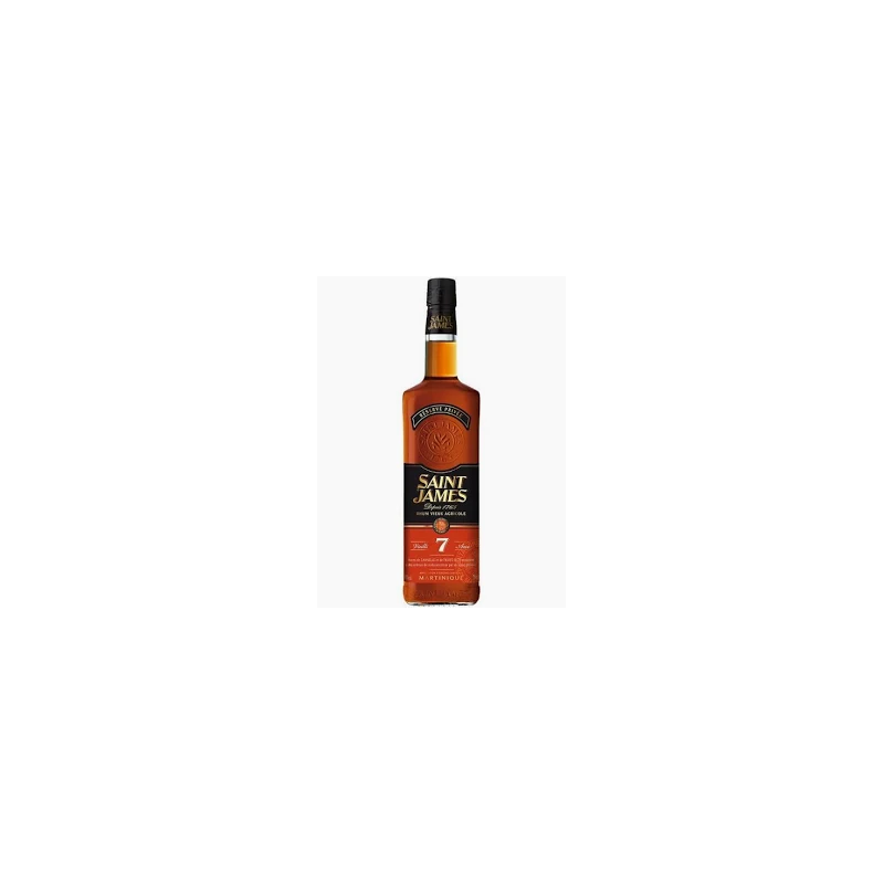 SAINT JAMES - RHUM VIEUX - 7 ANS - 43% - 70CL SAINT JAMES - RHUM VIEUX - 7 ANS - 43% - 70CL