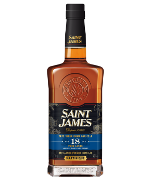 SAINT JAMES - RHUM VIEUX - 18 ANS - 43% - 70CL