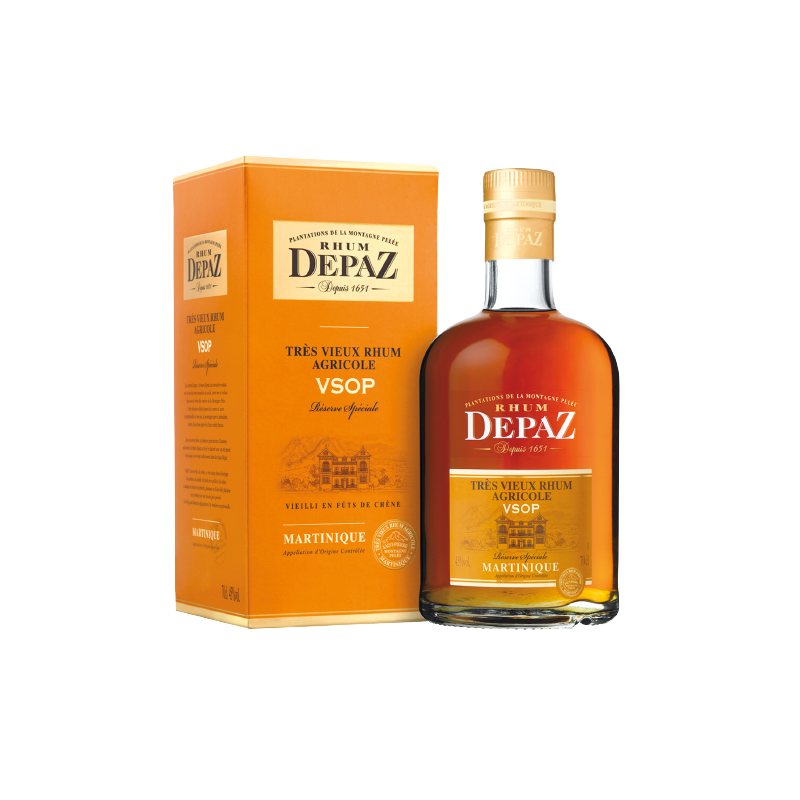 DEPAZ - RHUM VIEUX - VSOP - 45% - 70CL DEPAZ - RHUM VIEUX - VSOP - 45% - 70CL