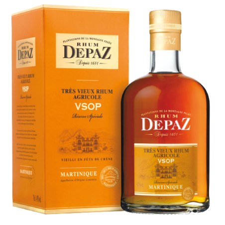 DEPAZ - RHUM VIEUX - VSOP - 45% - 70CL