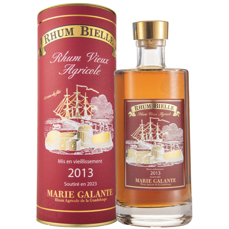 BIELLE - RHUM VIEUX - 2013 - 10 ANS - 45% - 70CL