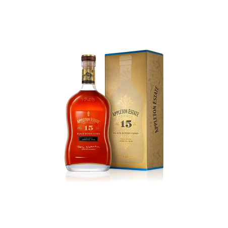 APPLETON ESTATE - BLACK RIVER CASKS - 15 ANS - 43% - 70CL