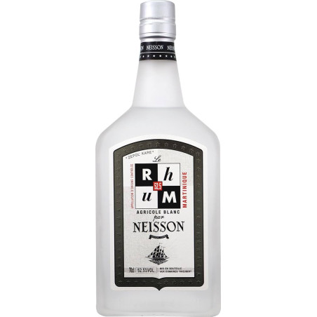 NEISSON - RHUM BLANC - LE RHUM PAR NEISSON - 52,5% - 70CL