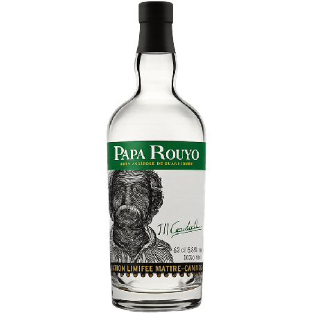 PAPA ROUYO - RHUM BLANC - BRUT D'ALAMBIC - MAITRE CANNIER - BATCH 2 - 68,9% - 50CL