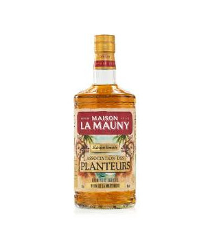 LA MAUNY - RHUM VIEUX - ASSOCIATION DES PLANTEURS - 40% - 70CL