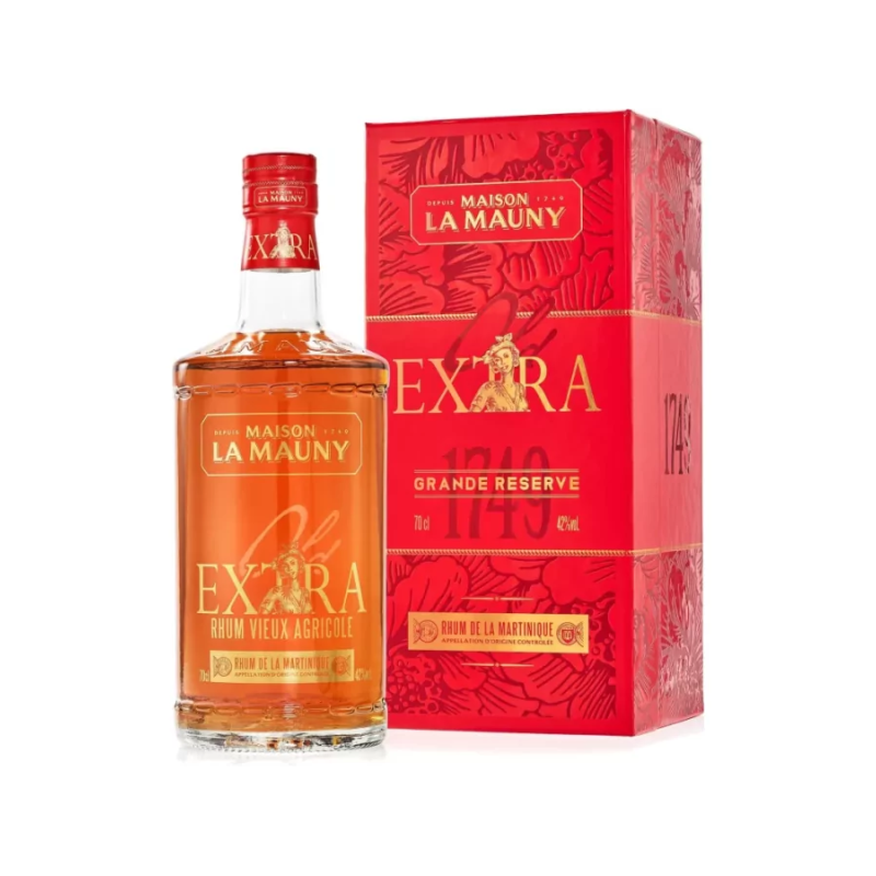 LA MAUNY - RHUM VIEUX - EXTRA OLD 1749 - 42% - 70CL LA MAUNY - RHUM VIEUX - EXTRA OLD 1749 - 42% - 70CL