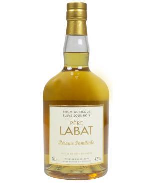 PÈRE LABAT - RHUM AMBRÉ - RÉSERVE FAMILIALE - 42% - 70CL