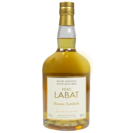 PÈRE LABAT - RHUM AMBRÉ - RÉSERVE FAMILIALE - 42% - 70CL