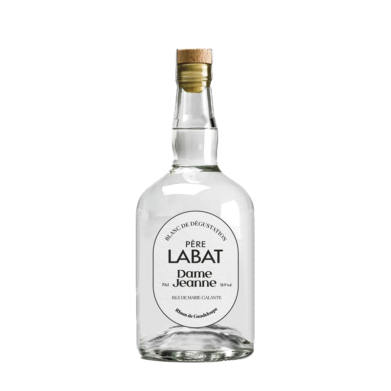 PÈRE LABAT - RHUM BLANC - DAME JEANNE - 51,9% - 70CL