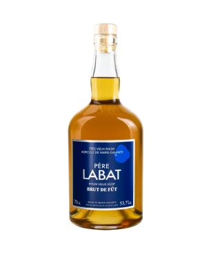 PÈRE LABAT - RHUM VIEUX - VSOP - BRUT DE FÛT - 53,7% - 70CL