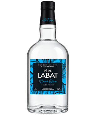 PÈRE LABAT - RHUM BLANC - CANNE BLEUE - 52% - 70CL