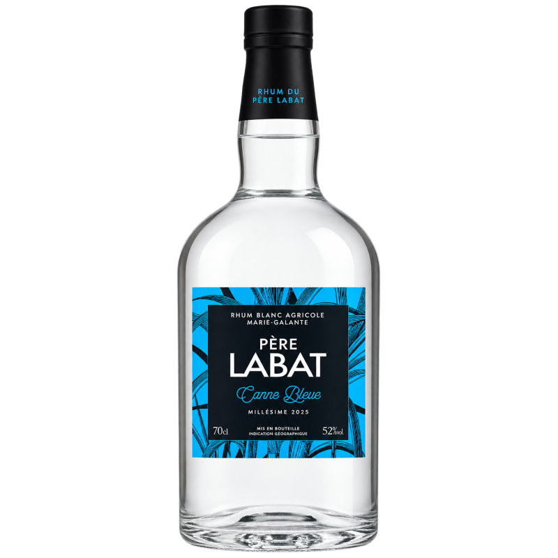 PÈRE LABAT - RHUM BLANC - CANNE BLEUE - 52% - 70CL PÈRE LABAT - RHUM BLANC - CANNE BLEUE - 52% - 70CL
