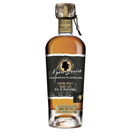 MARIE-LOUISE - RHUM VIEUX - BIO - SINGLE CASK - 2022 - FÛT DE SAUTERNES - BRUT DE FÛT - 61,2% - 50CL