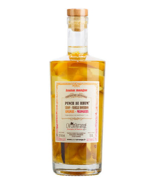 L'ARÔM'ARRANGÉ - PUNCH AU RHUM - ANANAS MANGUE - 28,5% - 70CL