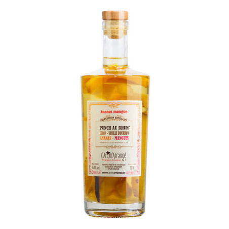 L'ARÔM'ARRANGÉ - PUNCH AU RHUM - ANANAS MANGUE - 28,5% - 70CL