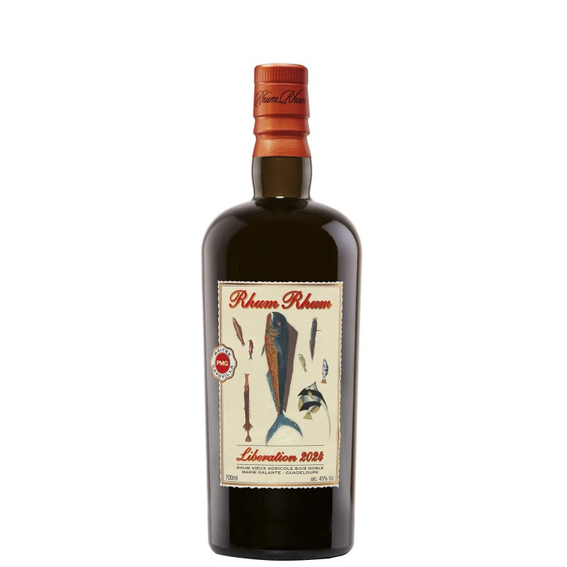 RHUM RHUM - LIBÉRATION 2024 - 45% - 70CL RHUM RHUM - LIBÉRATION 2024 - 45% - 70CL