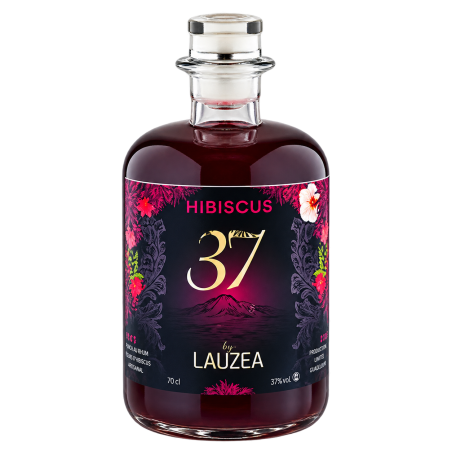 LAUZEA - LIQUEUR D'HIBISCUS - 37% - 50CL