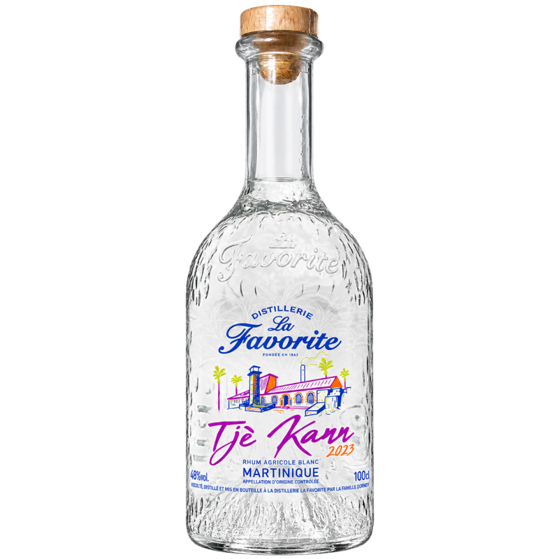 LA FAVORITE - RHUM BLANC - TJE KANN 2023 - 48% - 1L