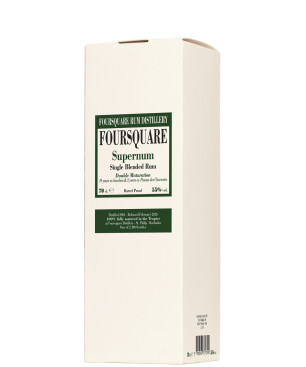VELIER - FOURSQUARE - SUPERNUM - SINGLE BLENDED RUM - 2004 - 21 ANS - 55% - 70CL