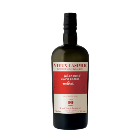 VELIER - VIEUX CASIMIR - 2016 - 10 ANS - 55,9% - 70CL