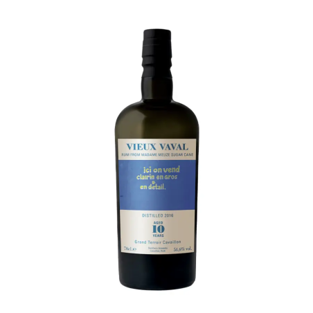 VELIER - VIEUX VAVAL - 2016 - 10 ANS - 54,6% - 70CL