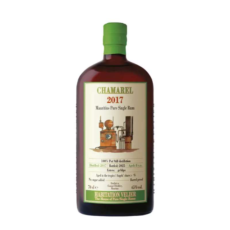 HABITATION VELIER - CHAMAREL - 2017 - 8 ANS - 63% - 70CL HABITATION VELIER - CHAMAREL - 2017 - 8 ANS - 63% - 70CL