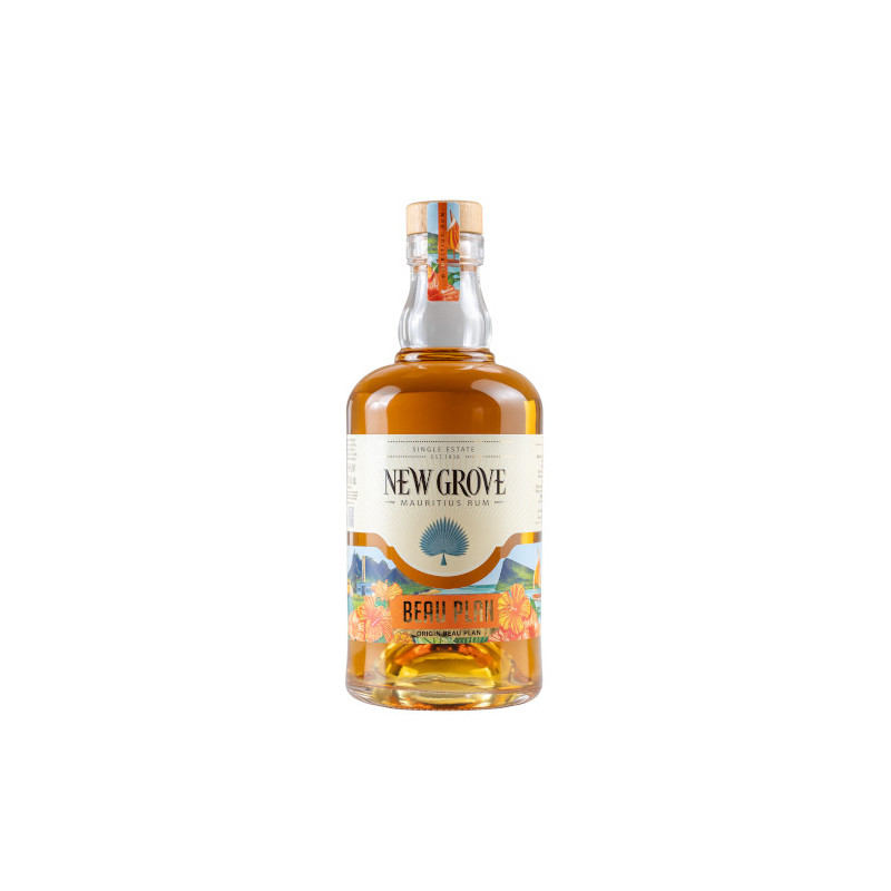 NEW GROVE - RHUM VIEUX - BEAU PLAN - 3 ANS - 40% - 70CL NEW GROVE - RHUM VIEUX - BEAU PLAN - 3 ANS - 40% - 70CL