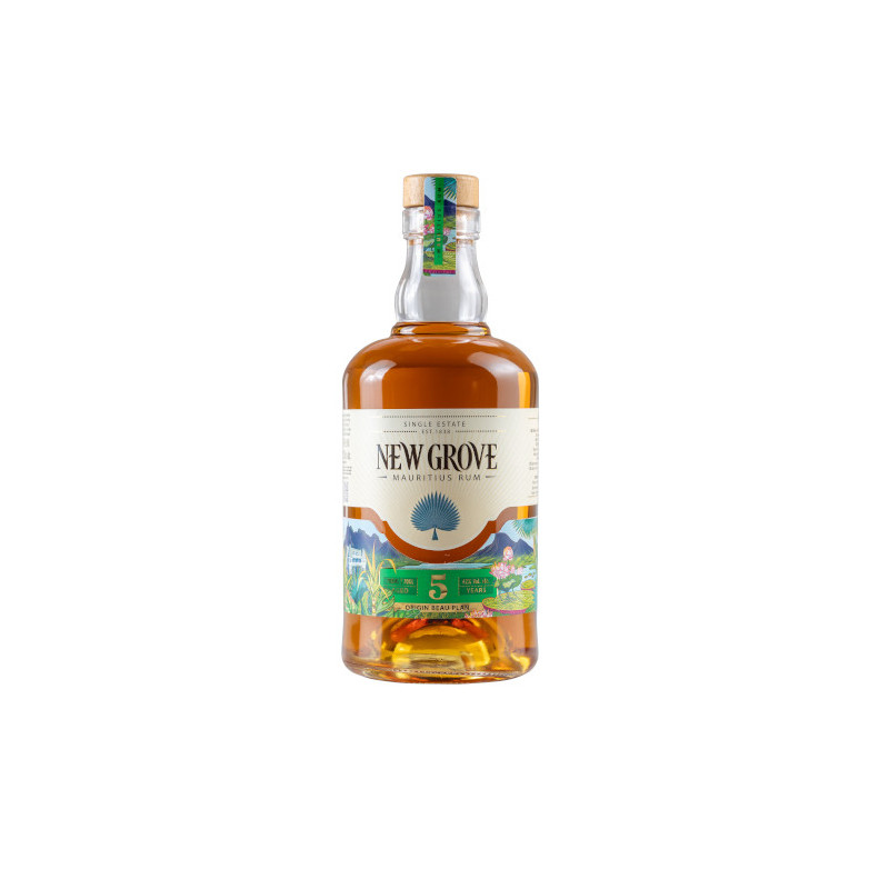NEW GROVE - RHUM VIEUX - OLD TRADITION - 5 ANS - 42% - 70CL NEW GROVE - RHUM VIEUX - OLD TRADITION - 5 ANS - 42% - 70CL