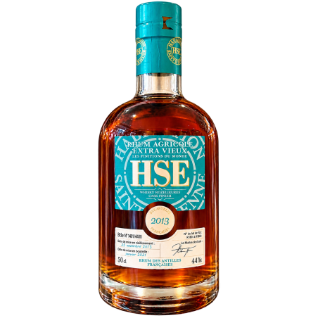 HSE - RHUM VIEUX - FINISH WHISKY ROZELIEURES 2013 - 48% - 50CL