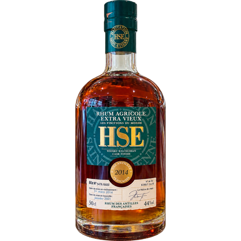 HSE - RHUM VIEUX - FINISH KILCHOMAN 2014 - 44% - 50CL HSE - RHUM VIEUX - FINISH KILCHOMAN 2014 - 44% - 50CL