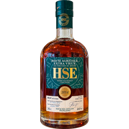 HSE - RHUM VIEUX - FINISH KILCHOMAN 2014 - 44% - 50CL