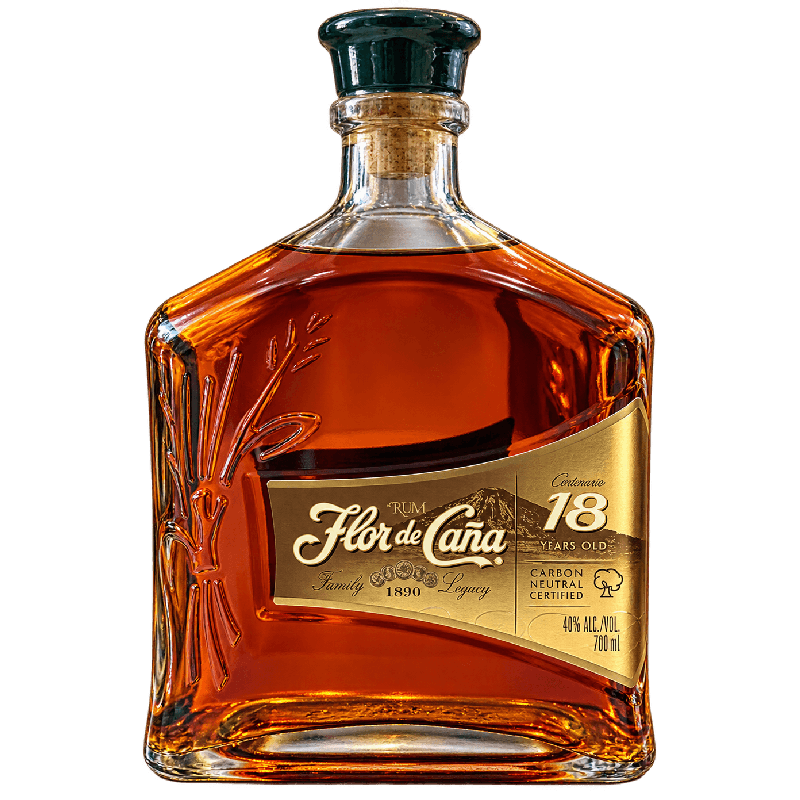 FLOR DE CAÑA - CENTENARIO - 18 ANS - 40% - 70CL FLOR DE CAÑA - CENTENARIO - 18 ANS - 40% - 70CL