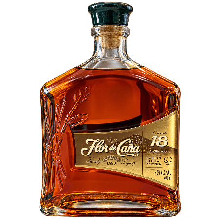 FLOR DE CAÑA - CENTENARIO - 18 ANS - 40% - 70CL