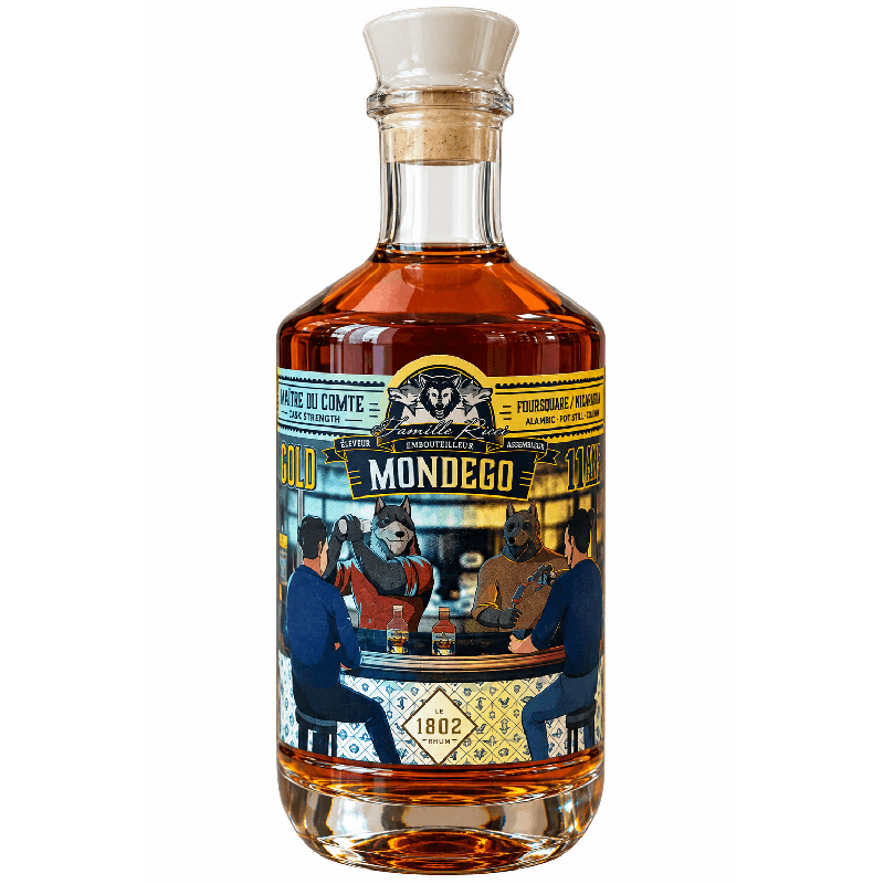 FAMILLE RICCI - VOYAGE DU COMTE - MONDEGO - 57% - 50CL