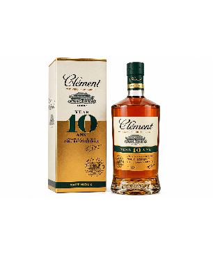 CLÉMENT - RHUM VIEUX - 10 ANS - 42% - 70CL