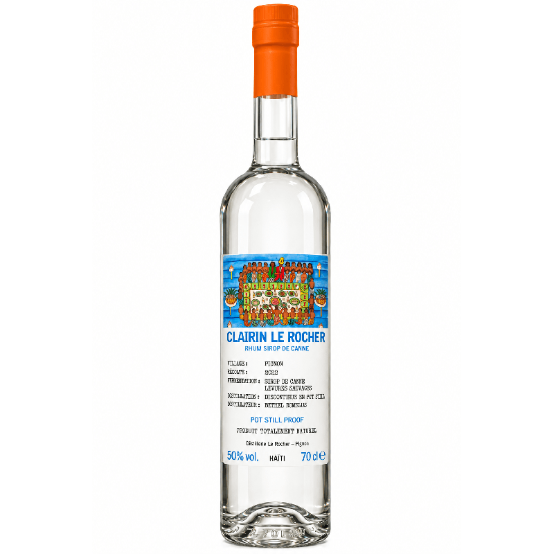 CLAIRIN - RHUM BLANC - LE ROCHER - 2022 - 50% - 70CL