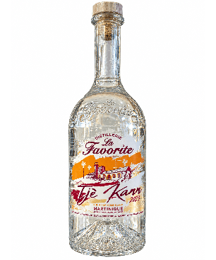 LA FAVORITE - RHUM BLANC - TJE KANN - 2026 - 48% - 1L